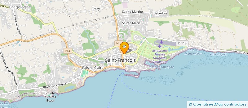 localisation de l'entreprise 827 671 041 à SAINT-FRANCOIS