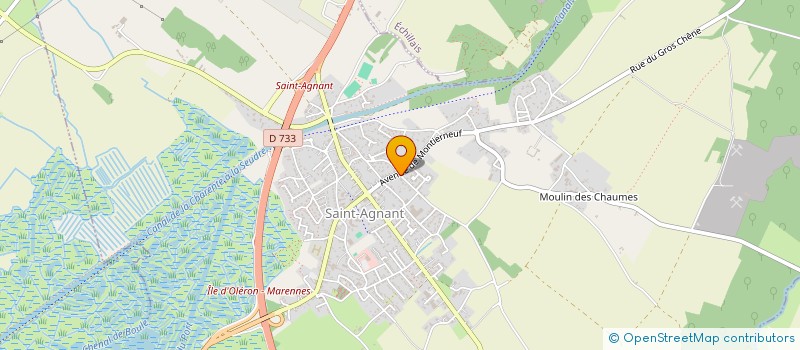 localisation de l'entreprise 827 671 496   SAINT-AGNANT