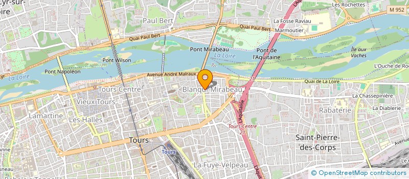 localisation de l'entreprise 827 675 455   TOURS