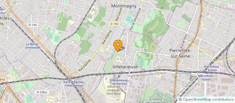 localisation de l'entreprise 827 689 134 à VILLETANEUSE
