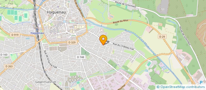 localisation de l'entreprise 827 703 851   HAGUENAU