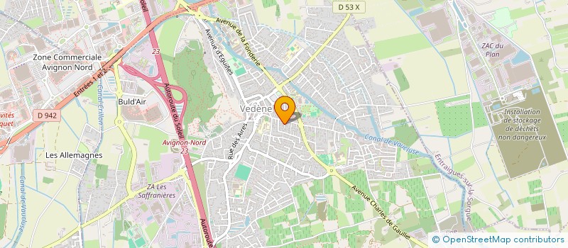 localisation de l'entreprise 827 704 776   VEDENE