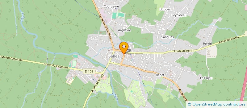 localisation de l'entreprise 827 709 056   BELIN-BELIET