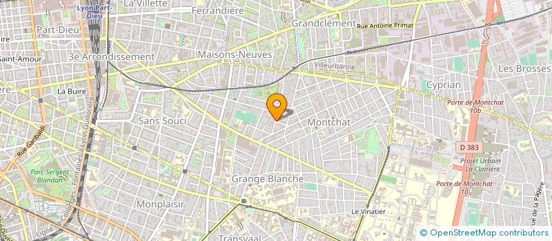 localisation de l'entreprise 827 739 160   LYON