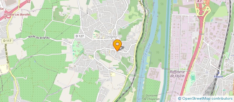 localisation de l'entreprise 827 739 871   IRIGNY