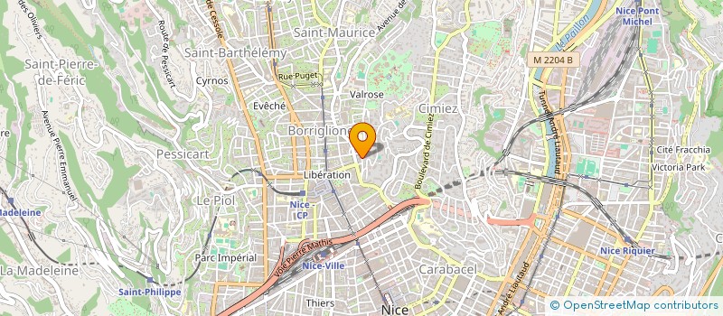 localisation de l'entreprise 827 740 390 à NICE