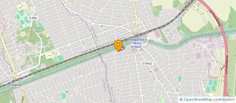 localisation de l'entreprise 827 750 639   VILLEPARISIS