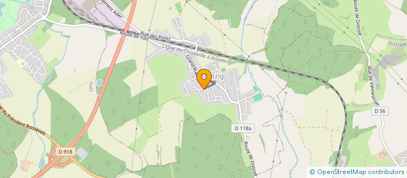 localisation de l'entreprise 827 768 375  à ROUSSY-LE-VILLAGE