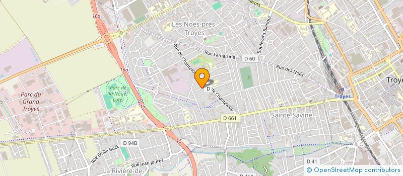 localisation de l'entreprise 827 776 618   SAINTE-SAVINE