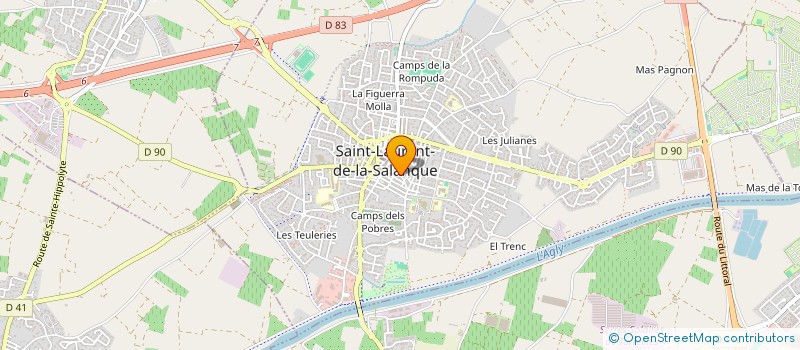 localisation de l'entreprise 827 798 034   SAINT-LAURENT-DE-LA-SALANQUE