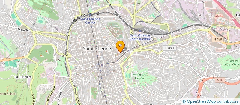 localisation de l'entreprise 827 833 054   SAINT-ETIENNE