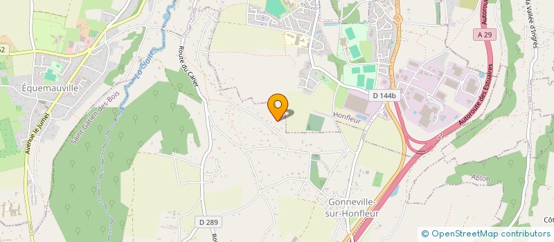 localisation de l'entreprise 827 859 935   GONNEVILLE-SUR-HONFLEUR