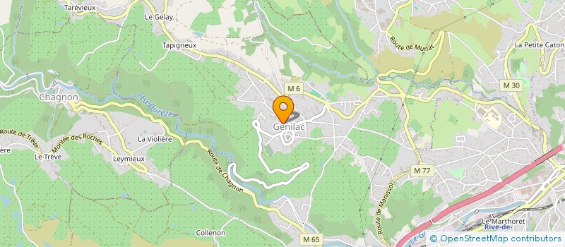 localisation de l'entreprise 827 885 716   SAINT-MARTIN-LA-PLAINE