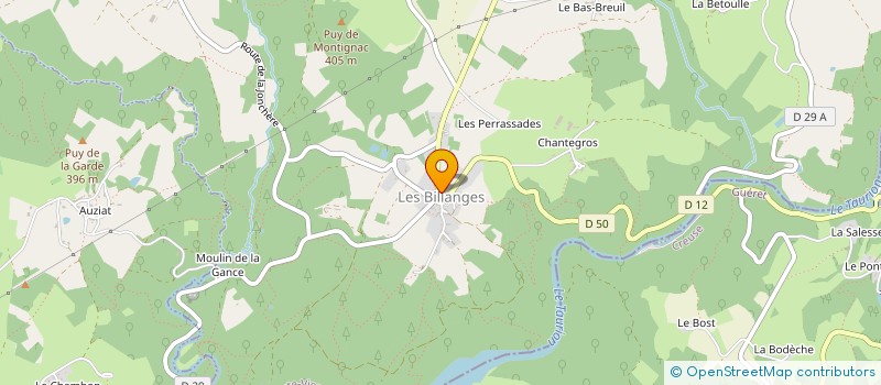 localisation de l'entreprise 827 895 509   LES BILLANGES