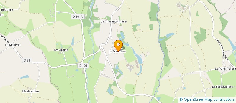 localisation de l'entreprise 827 905 712   LA CHAIZE-LE-VICOMTE