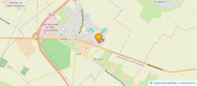 localisation de l'entreprise 827 912 858   TOTES