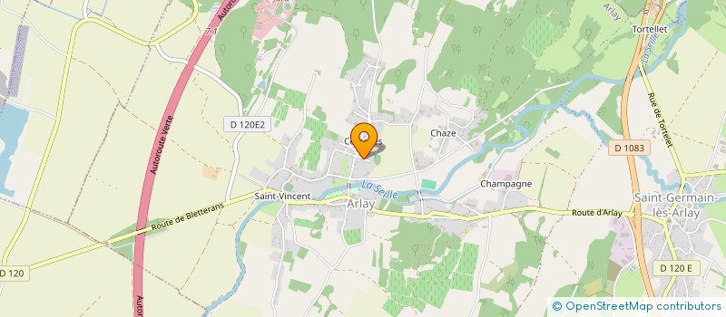 localisation de l'entreprise 827 929 787   BLETTERANS