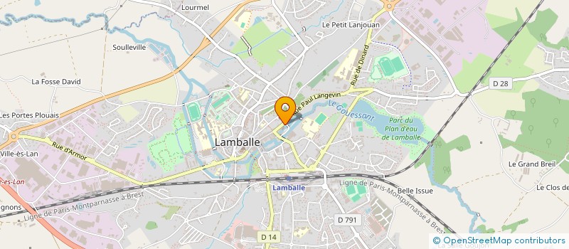 localisation de l'entreprise 827 932 773 à LAMBALLE-ARMOR