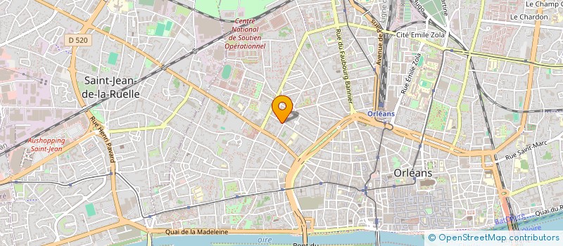 localisation de l'entreprise 827 985 722 à ORLEANS