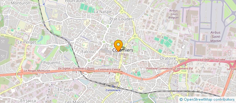 localisation de l'entreprise 827 989 781 à COLOMIERS