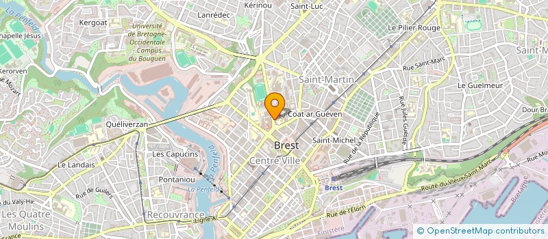 localisation de l'entreprise 828 032 128  à BREST