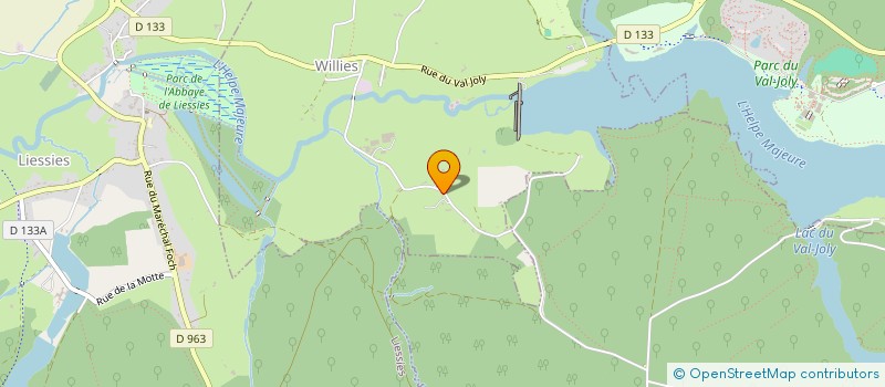 localisation de l'entreprise 828 039 552   LIESSIES