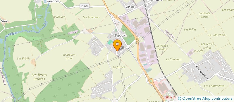 localisation de l'entreprise 828 045 625   FOSSE