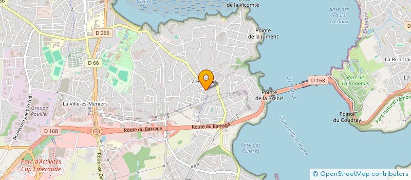 localisation de l'entreprise 828 061 432   DINARD