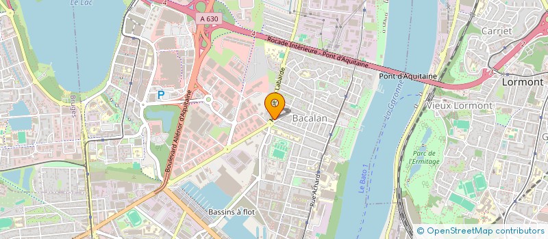 localisation de l'entreprise 828 062 554   BORDEAUX