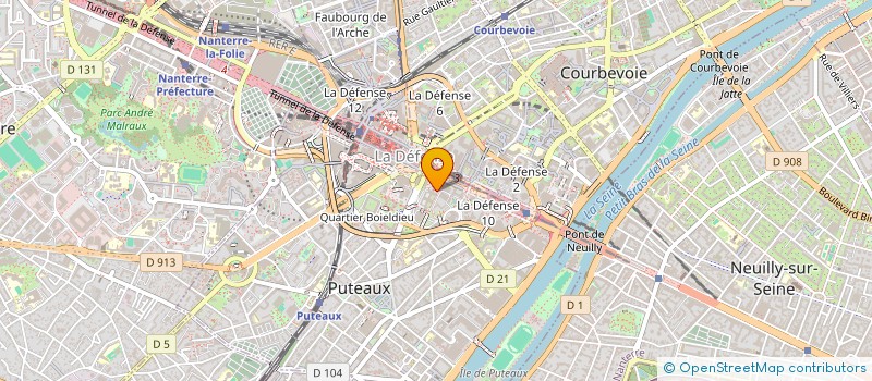 localisation de l'entreprise 828 066 662 à COURBEVOIE