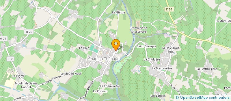 localisation de l'entreprise 828 083 386   TREILLIERES