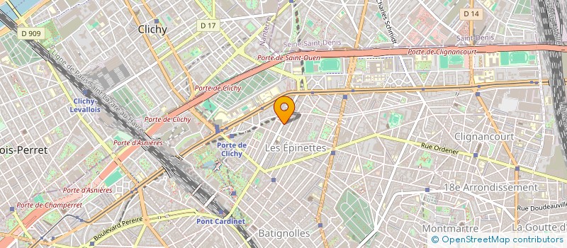 localisation de l'entreprise 828 090 910   SAINT-OUEN-SUR-SEINE