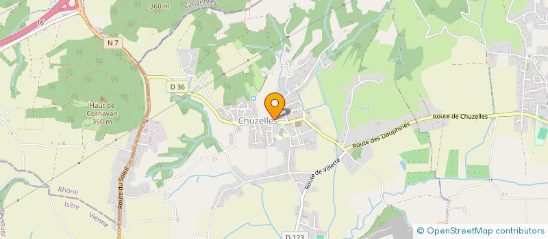 localisation de l'entreprise 828 111 120 à AUBENAS