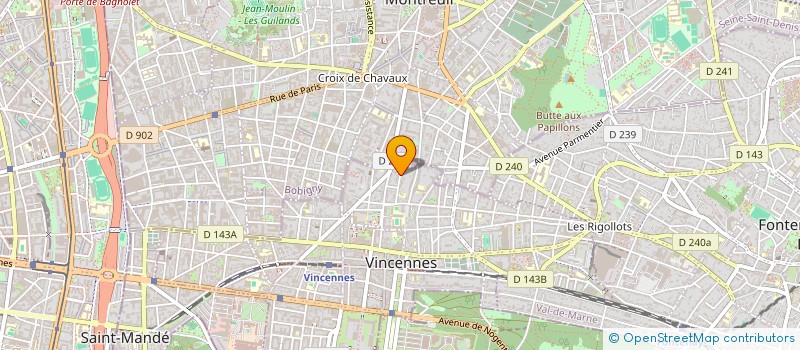 localisation de l'entreprise 828 118 422  à VINCENNES