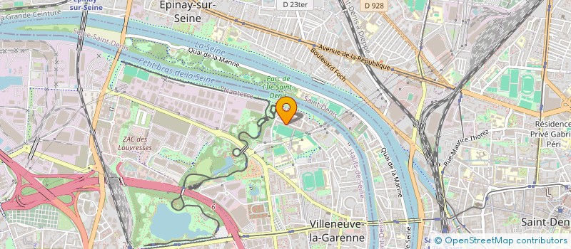 localisation de l'entreprise 828 125 732   VILLENEUVE-LA-GARENNE