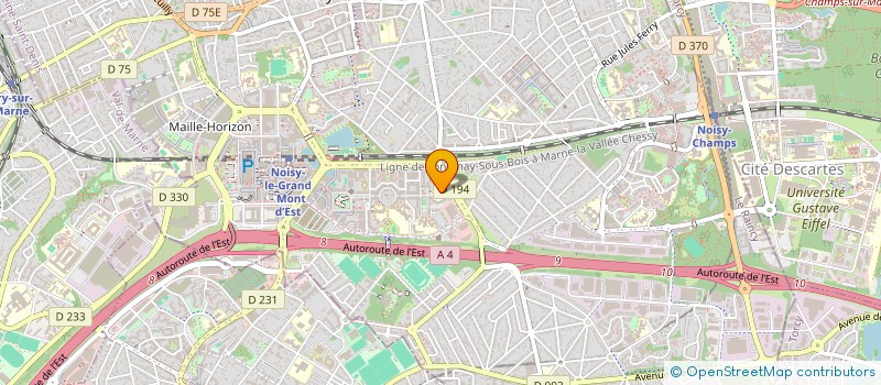 localisation de l'entreprise 828 125 997   VILLIERS-SUR-MARNE