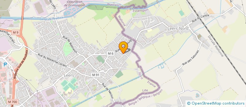 localisation de l'entreprise 828 133 538   LEERS