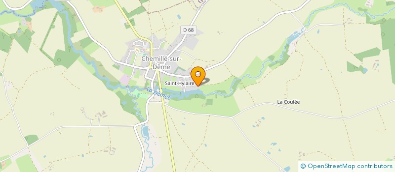 localisation de l'entreprise 828 138 313   CHEMILLE-SUR-DEME