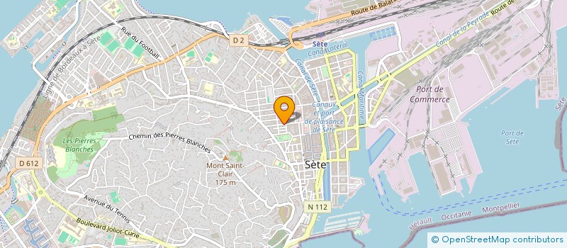 localisation de l'entreprise 828 157 453  à SETE