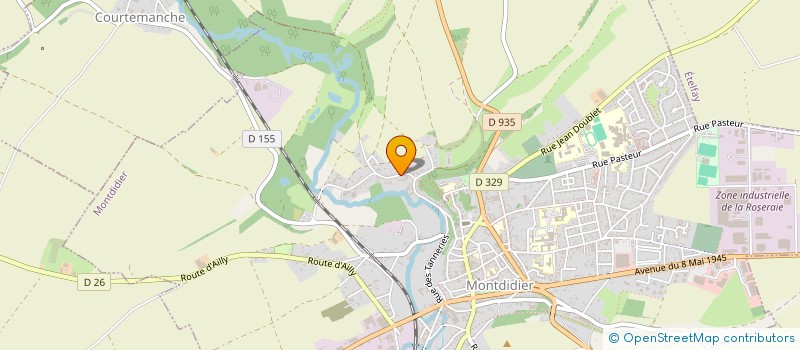 localisation de l'entreprise 828 199 562   MONTDIDIER