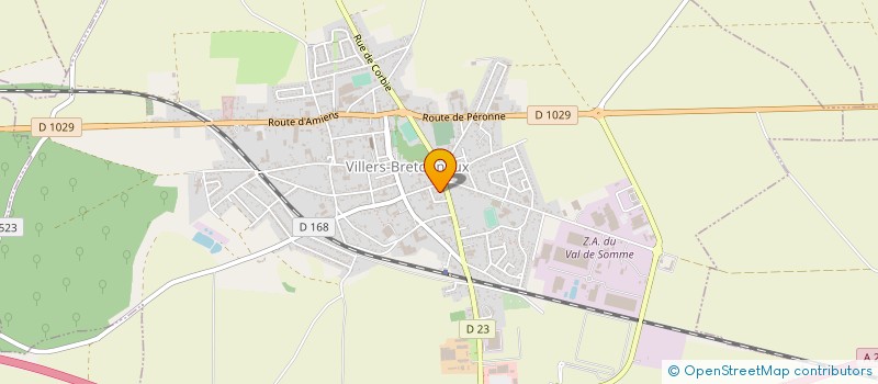 localisation de l'entreprise 828 208 355  à VILLERS-BRETONNEUX