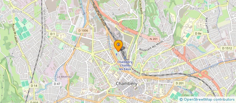 localisation de l'entreprise 828 216 895 à CHAMBERY