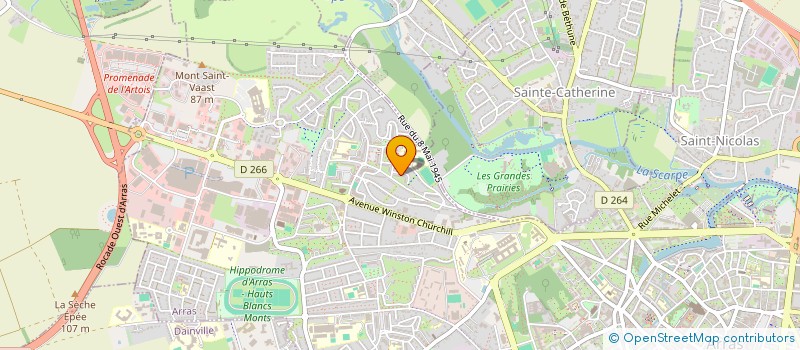 localisation de l'entreprise 828 236 448  à ARRAS