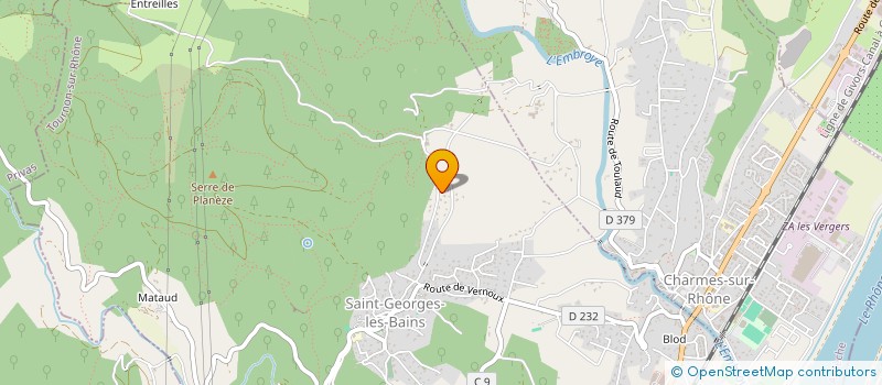 localisation de l'entreprise 828 256 321   SAINT-GEORGES-LES-BAINS