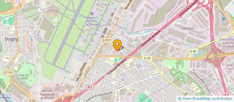 localisation de l'entreprise 828 258 806   LE BLANC-MESNIL