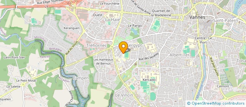 localisation de l'entreprise 828 261 669  à VANNES