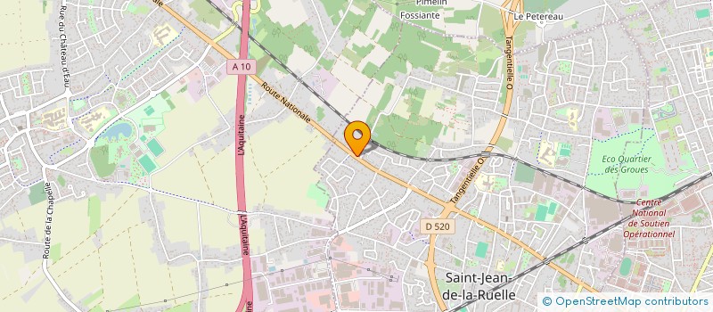 localisation de l'entreprise 828 265 603 à SAINT-JEAN-DE-LA-RUELLE