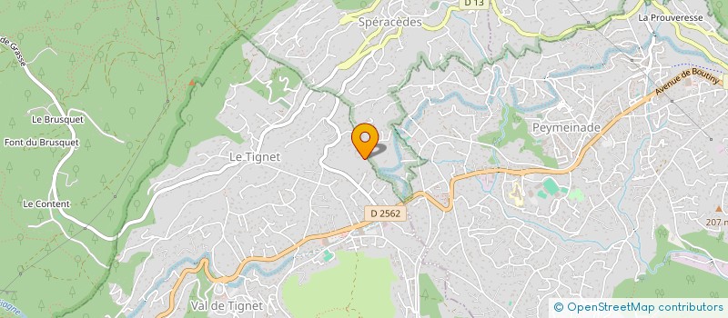 localisation de l'entreprise 828 267 575   LE TIGNET