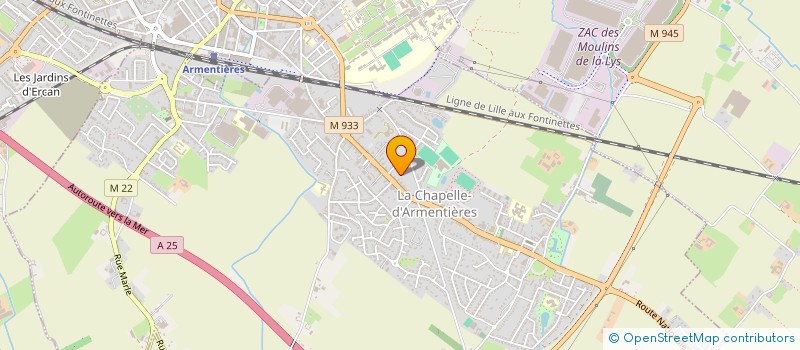 localisation de l'entreprise 828 283 069   LA CHAPELLE-D'ARMENTIERES