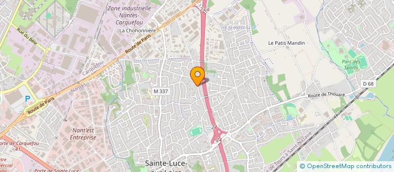 localisation de l'entreprise 828 299 842   SAINTE-LUCE-SUR-LOIRE